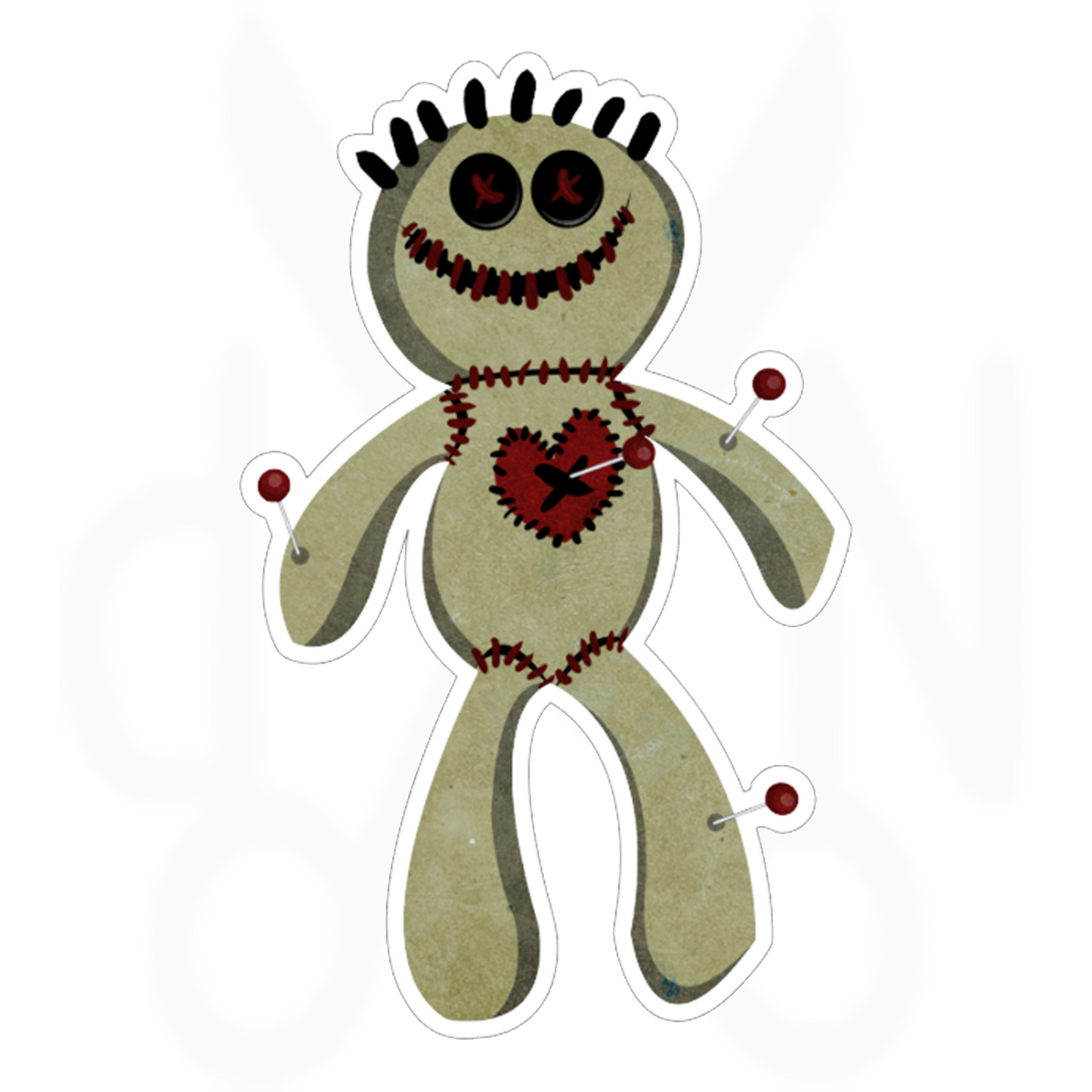 Voodoo-nukke - Magneetti