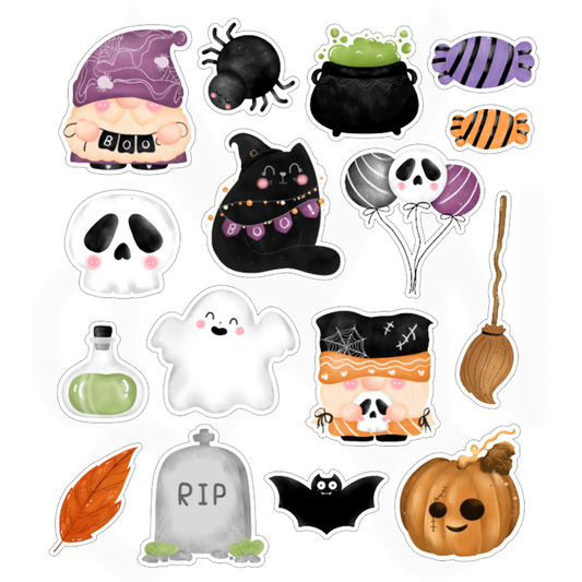 Halloween - Magneettisetti 16kpl